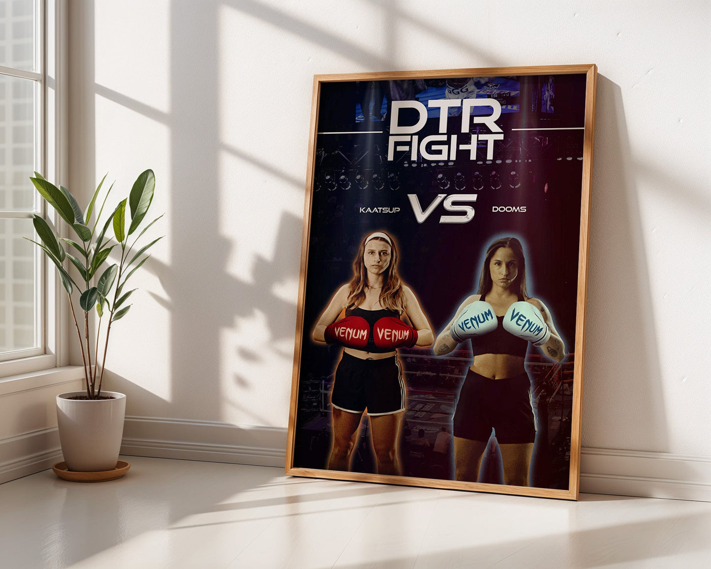 Affiche DTR Fight - Kaatsup vs Dooms