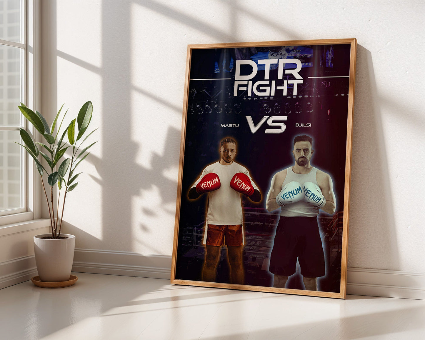 Affiche DTR Fight - Mastu vs Djilsi