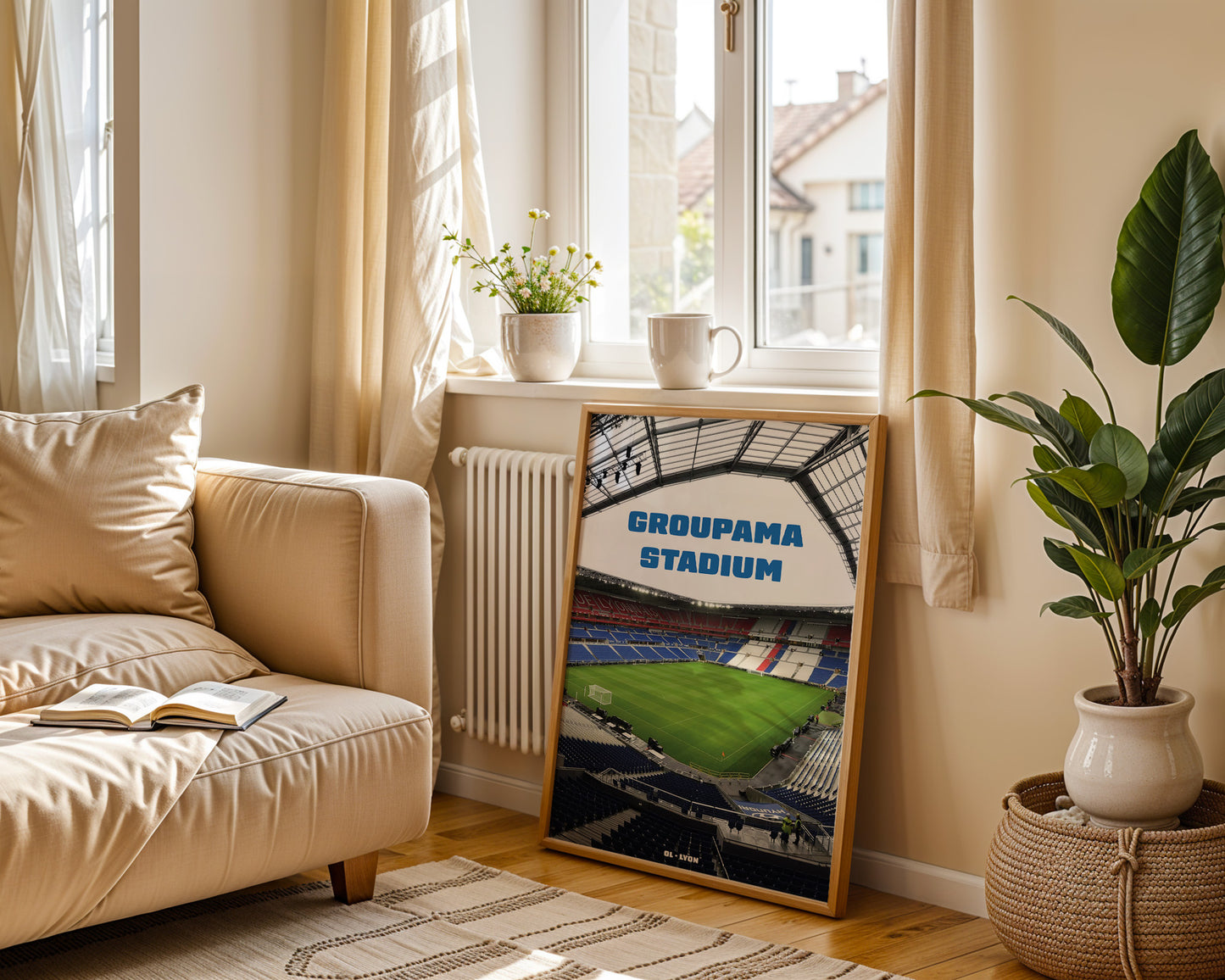 Affiche Groupama Stadium - Stade OL Lyon