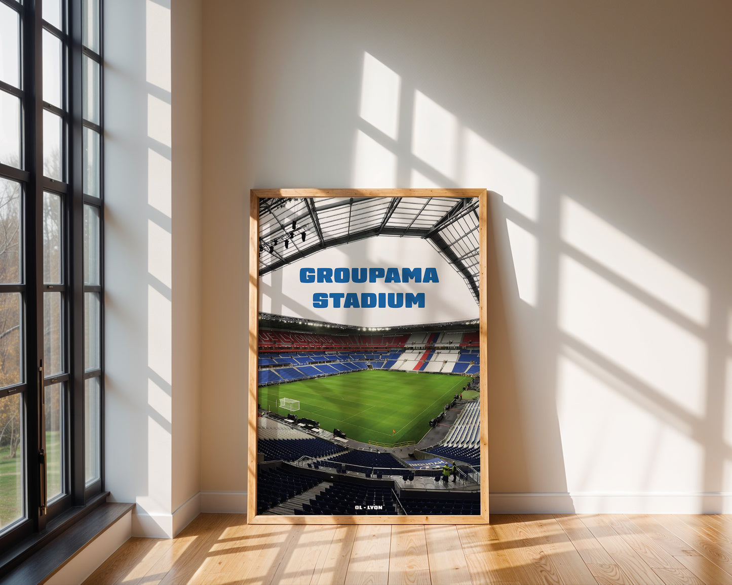 Affiche Groupama Stadium - Stade OL Lyon