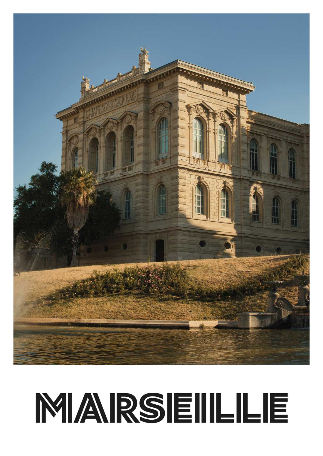 Affiche “Marseille - Palais Longchamp” photo - UNIVEA