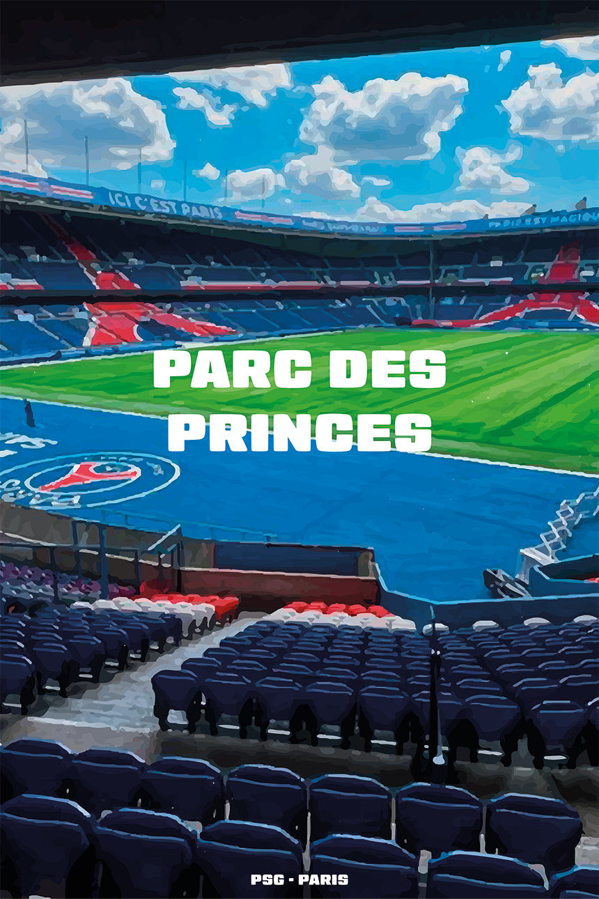 Affiche Parc des Princes - PSG Paris Matchday