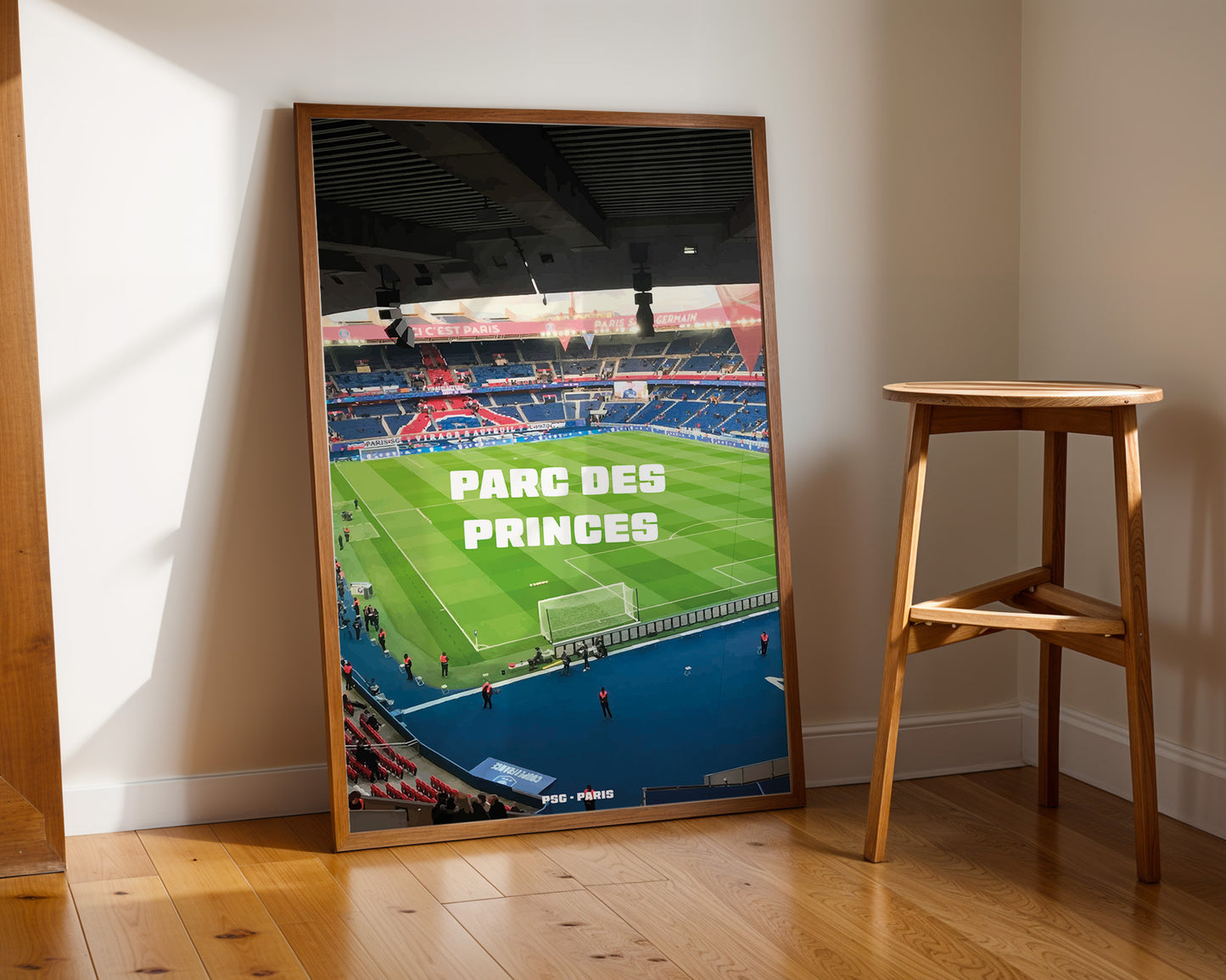 Affiche Parc des Princes - Vue Panoramique PSG