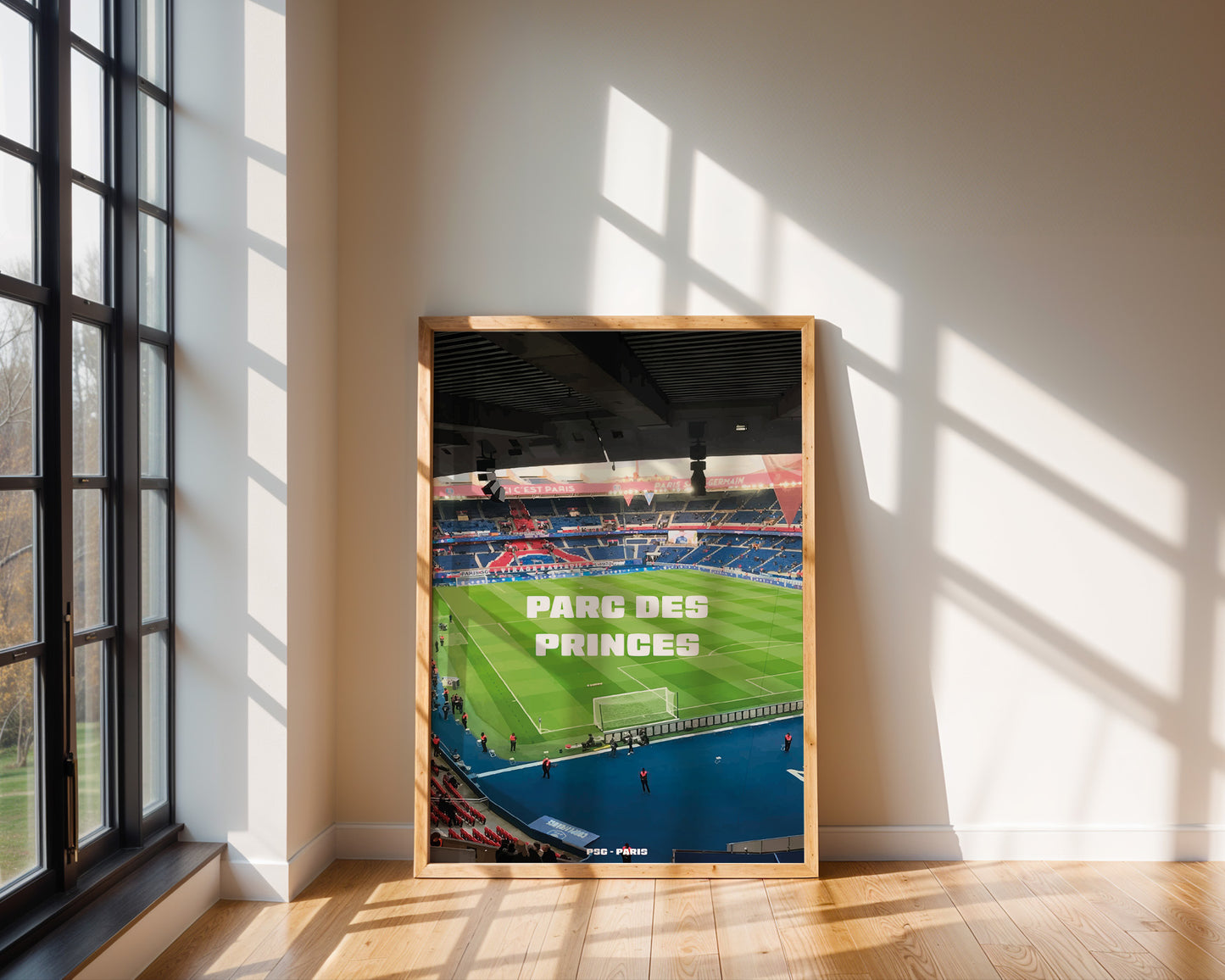 Affiche Parc des Princes - Vue Panoramique PSG