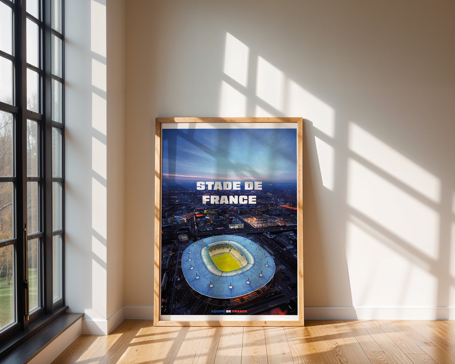 Affiche Stade de France - Vue Aérienne Nocturne