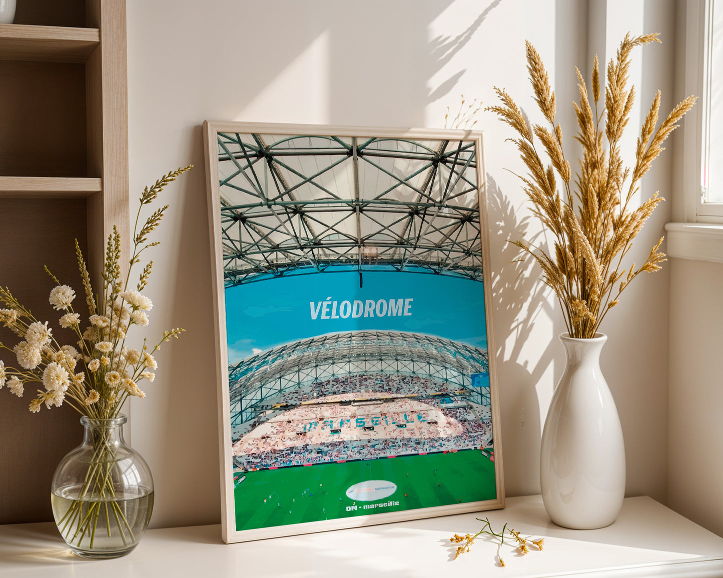 Affiche Vélodrome Marseille - Stade OM