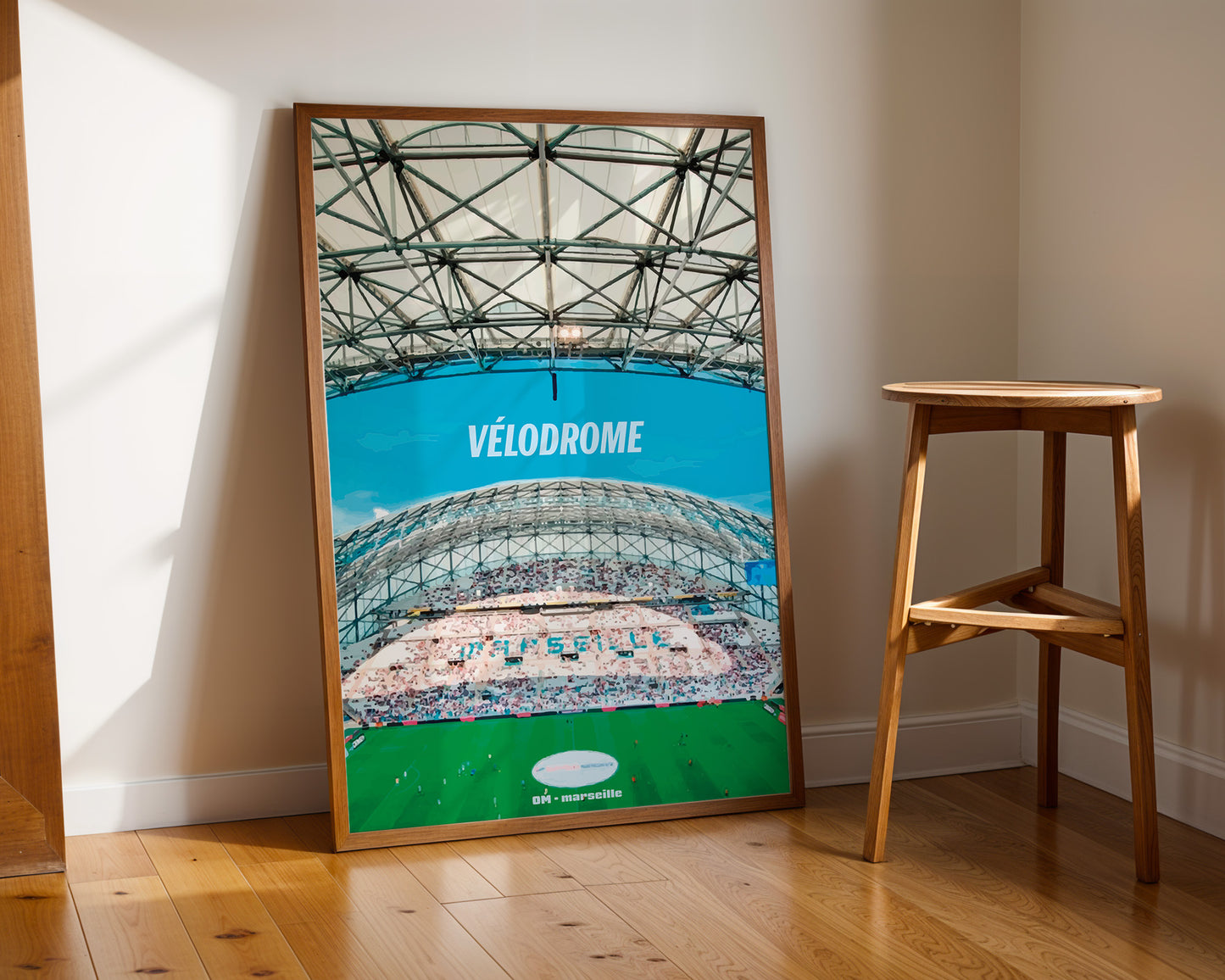 Affiche Vélodrome Marseille - Stade OM