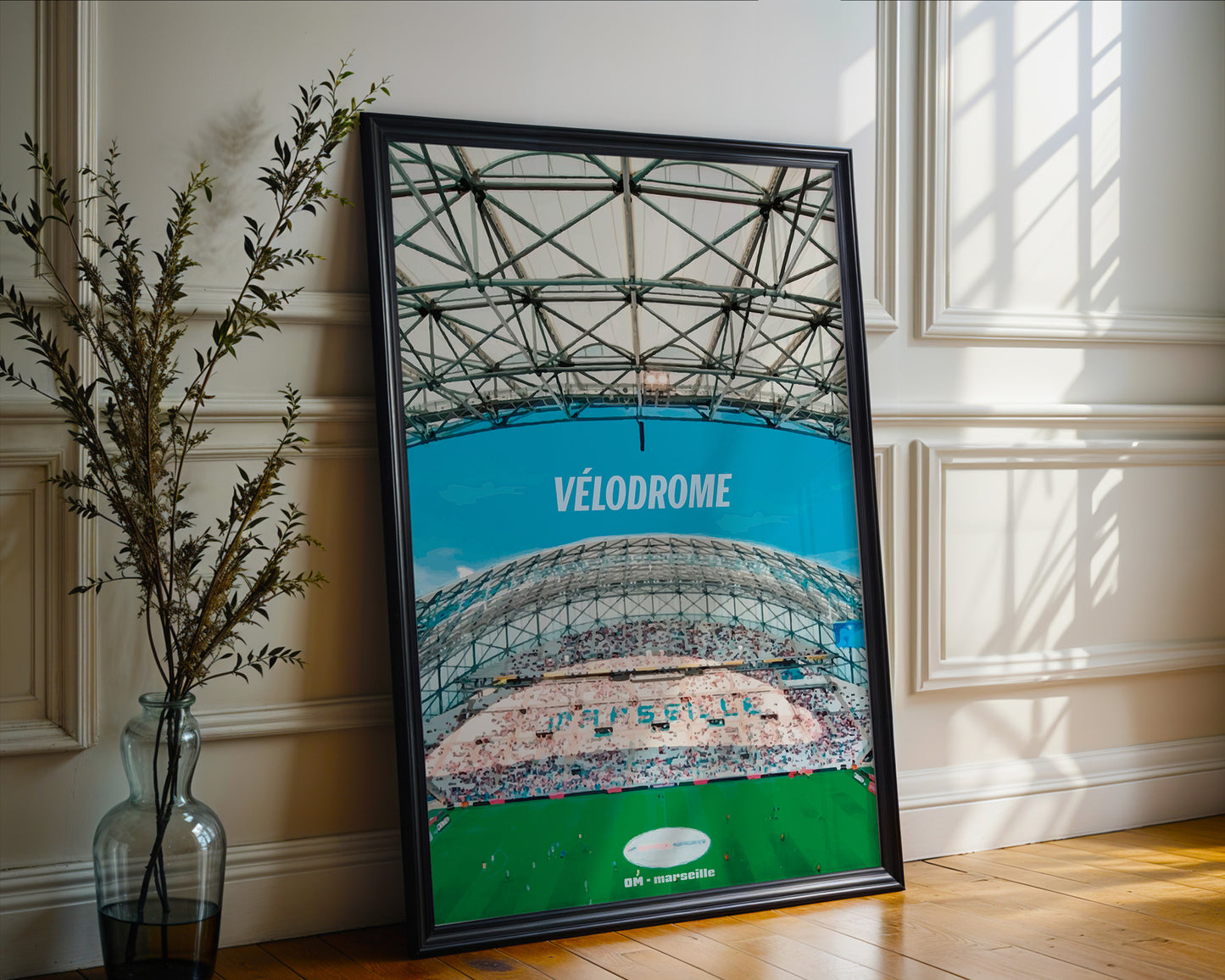 Affiche Vélodrome Marseille - Stade OM