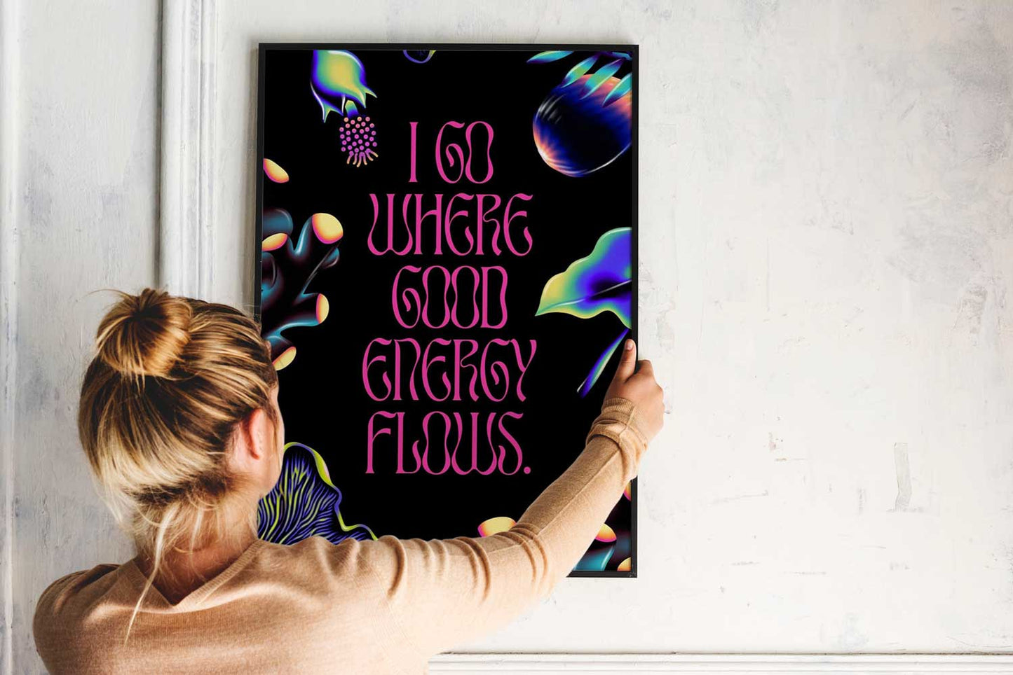 Affiche Bonne Énergie Positive - UNIVEA
