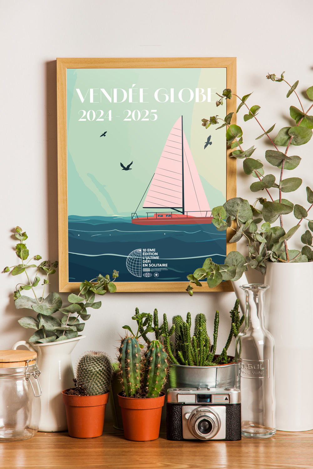 Affiche Vendée Globe 2024-2025 : L’Ultime Défi en Solitaire - UNIVEA