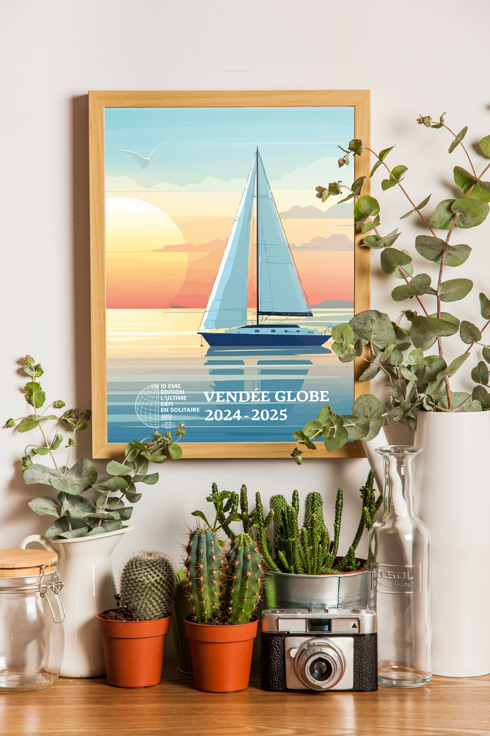 Affiche Vendée Globe 2024-2025 - UNIVEA