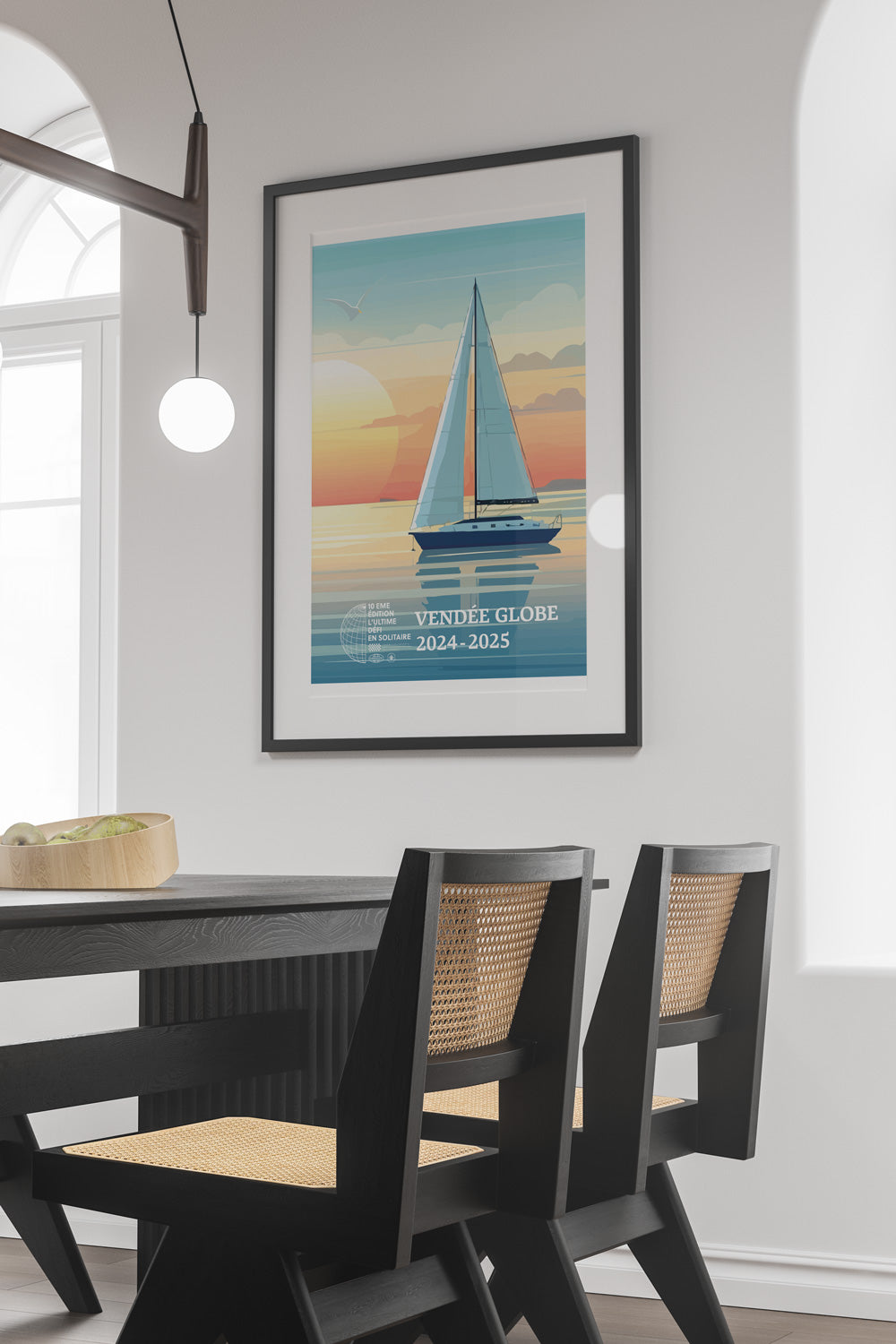Affiche Vendée Globe 2024-2025 - UNIVEA