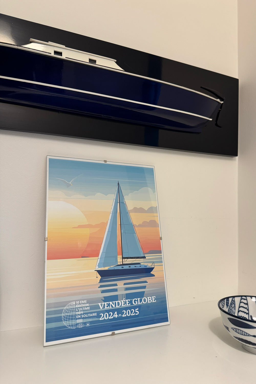 Affiche Vendée Globe 2024-2025 - UNIVEA