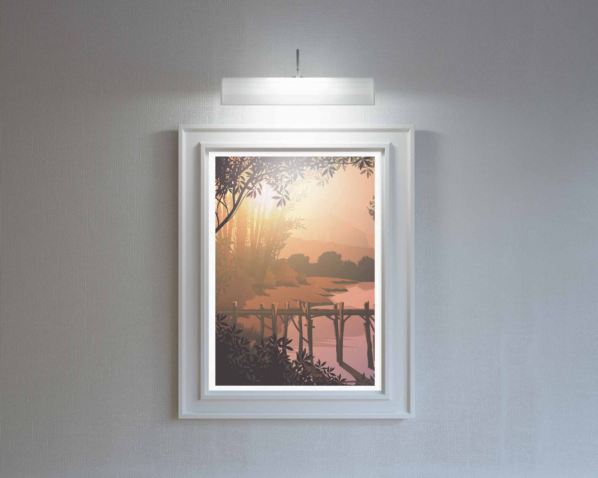 Lueur Matinale au Lac Perdu - UNIVEA