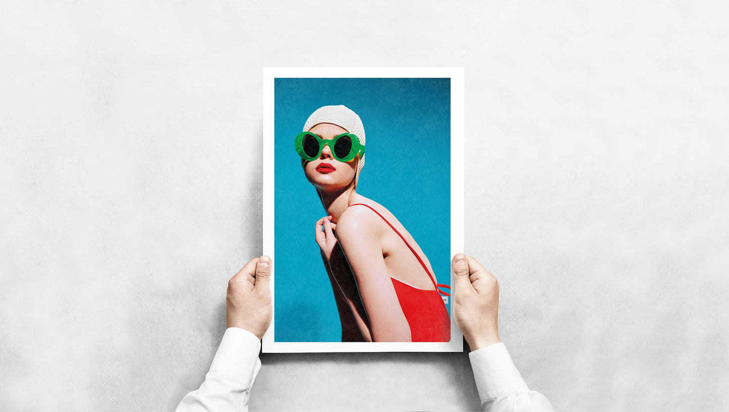 green sunglasses - UNIVEA